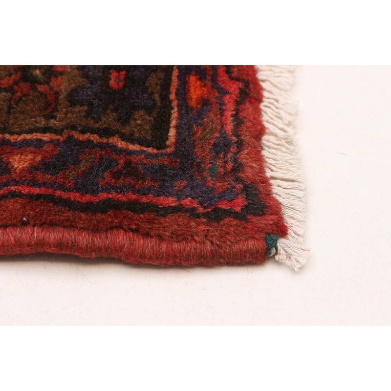 ECARPETGALLERY Hand-knotted Andelz Red Wool Rug - 3'3 x 4'9