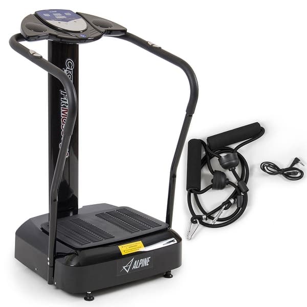 Akonza 2000W Crazy Fit Whole Body Vibration Plate Machine Massager Trainer,  Black - Bed Bath & Beyond