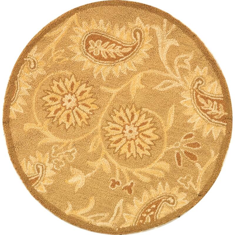 SAFAVIEH Handmade Berkeley Paisley Dosha Botanical Wool Rug