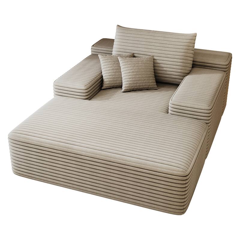 Nebula Oversized Upholstered Sofa Bed, Upholstered Sleeper Cloud Sofas Couches for Cozy Reading and Relaxation