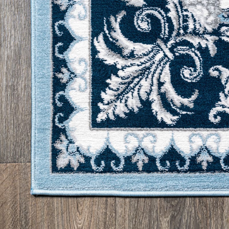 JONATHAN Y Marrakesh French Border Area Rug