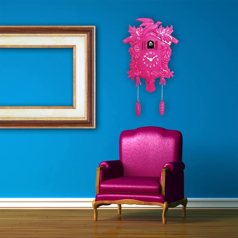 Walplus Pink Cuckoo Clock DIY Art Home Decoration Home Decor Idea