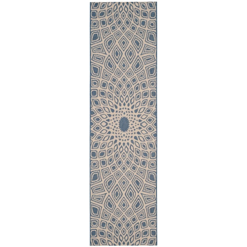 SAFAVIEH Courtyard Marylyn Indoor/ Outdoor Waterproof Patio Backyard Rug