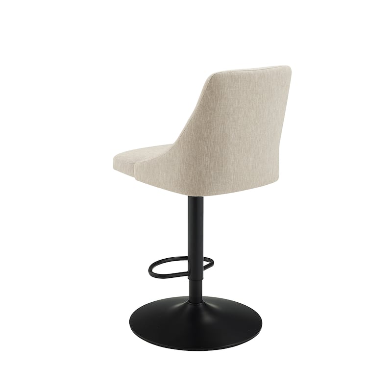 Linon Clarewill Adjustable Gas Lift Barstool