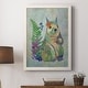 preview thumbnail 42 of 43, Fantastic Florals Squirrel-Premium Framed Canvas - Ready to Hang