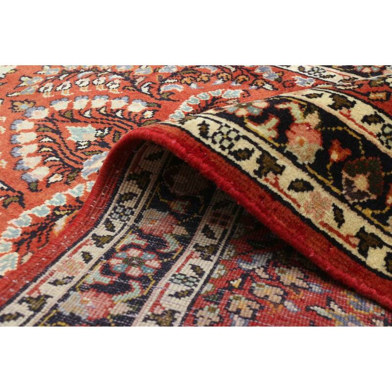 ECARPETGALLERY Hand-knotted Anadol Red Wool Rug - 2'11 x 5'5