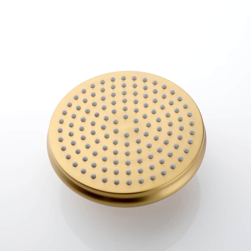 2-Handle 3-Spray Patterns Solid Brass Shower System (Valve Included)