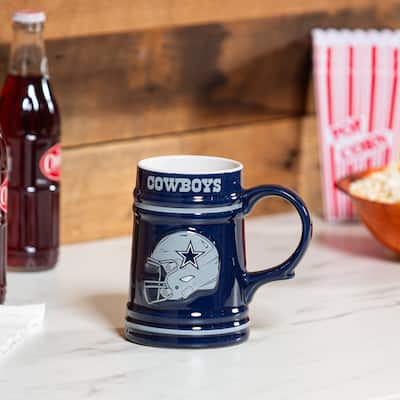 Dallas Cowboys 24 oz Ceramic Stein Mug