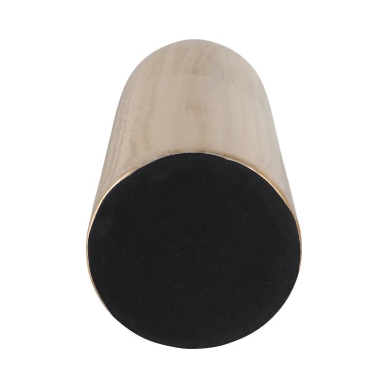 Glass Decorative Vase Glam Accent with Stone Details Modern Style