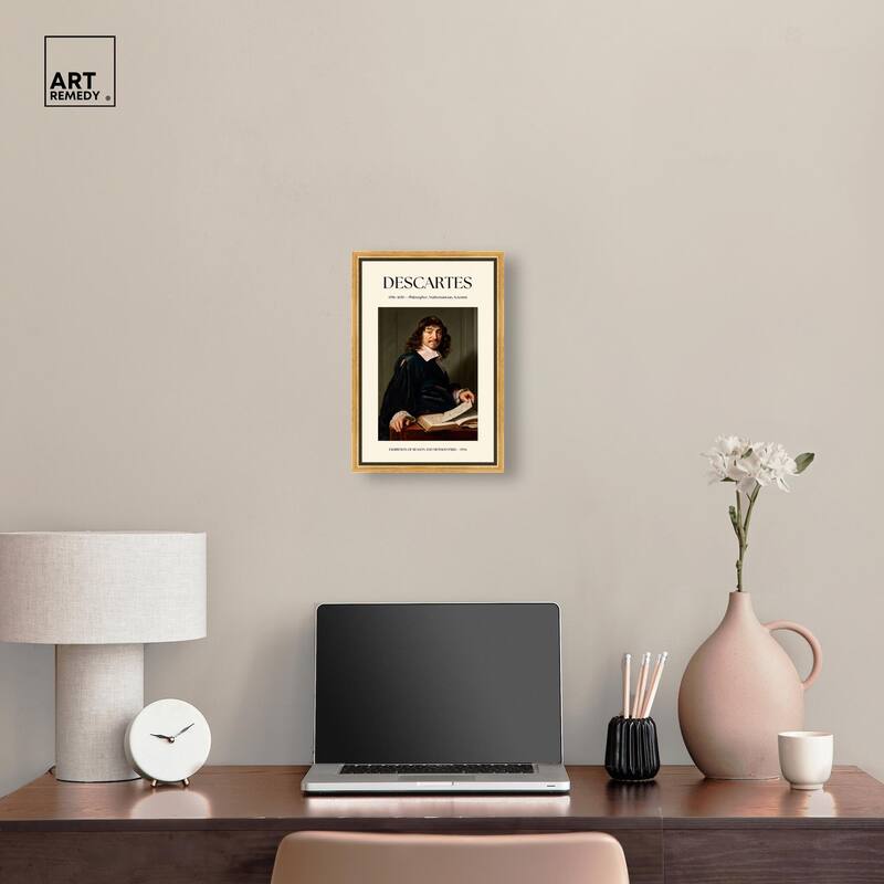Rationalist Thinker Canvas by Art Remedy