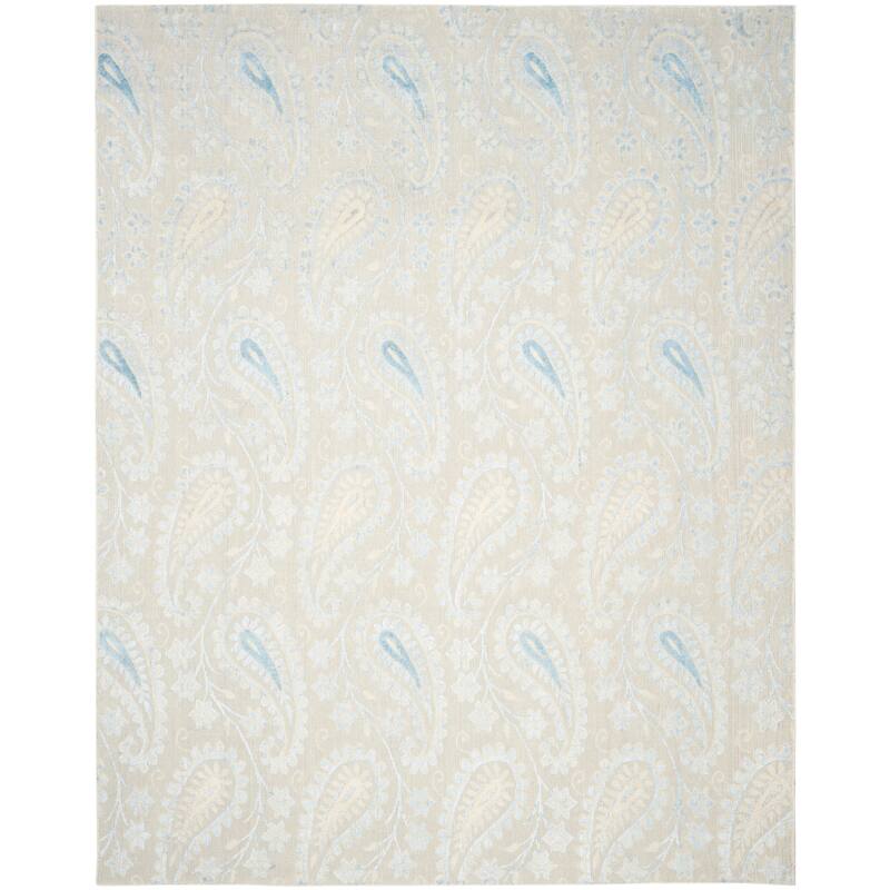 SAFAVIEH Handmade Mirage Filadelfa Paisley Modern Abstract Viscose Rug