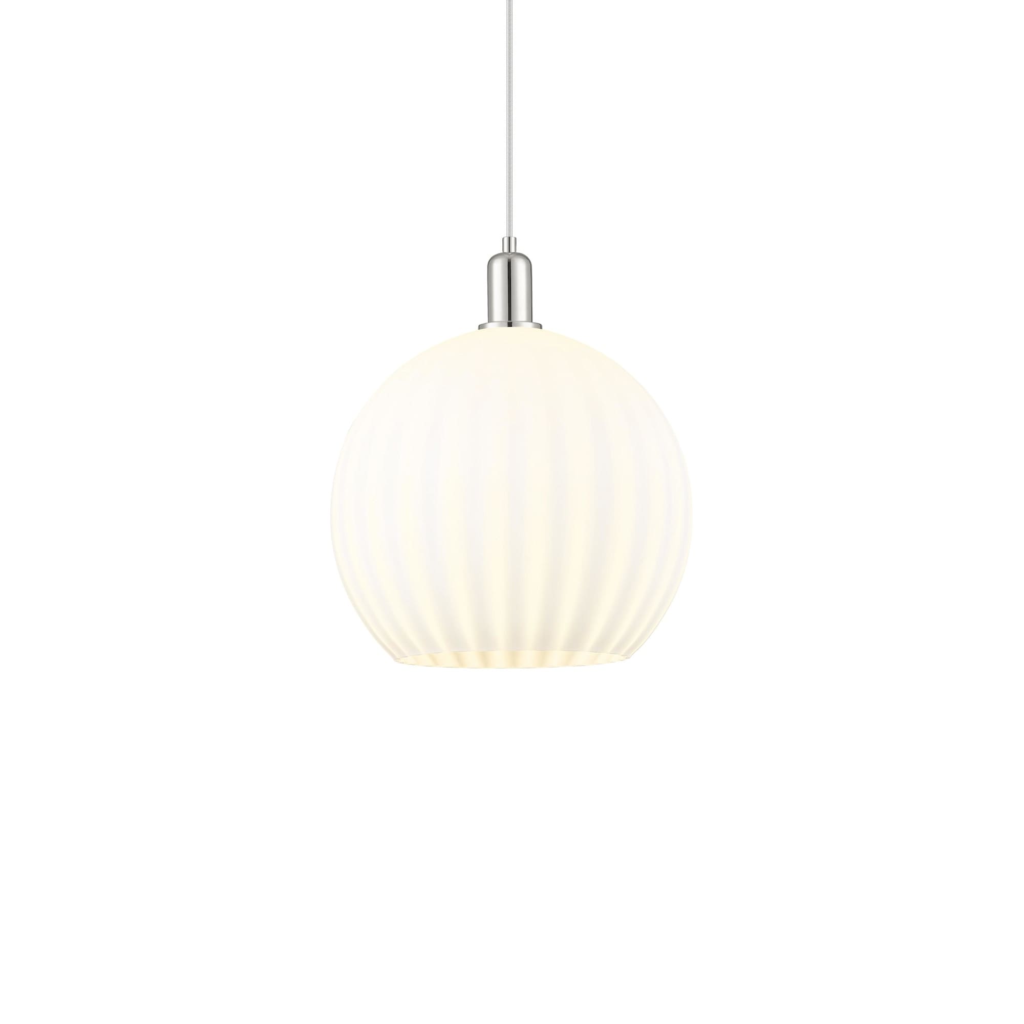 Innovations Lighting 716-1P-18-14 White Venetian Pendant White