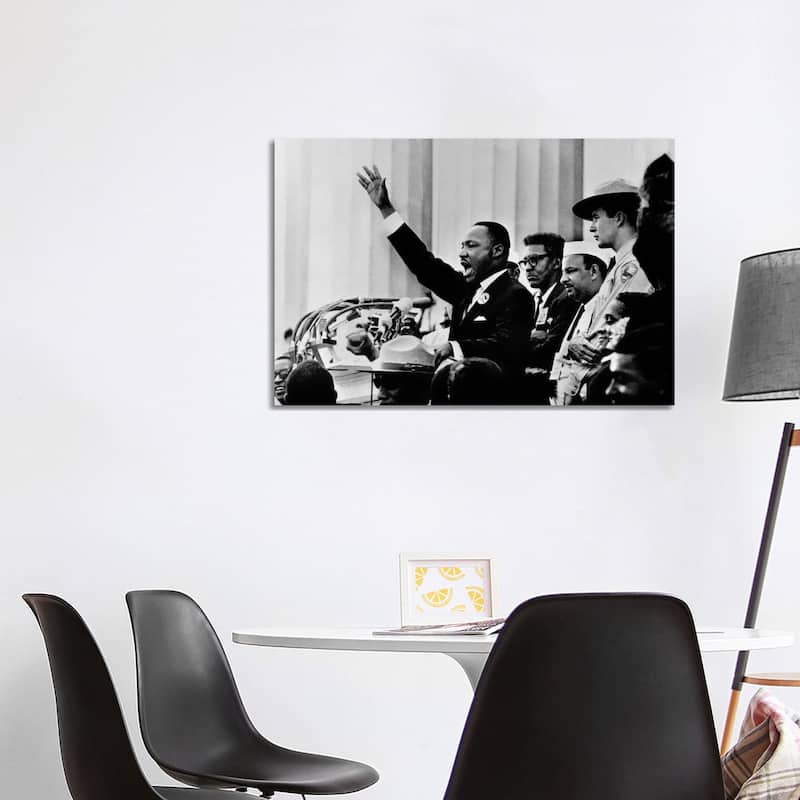 iCanvas "Martin Luther King "I HAVE A DREAM" Speech" by Unknown Artist Canvas Print - 26x40x1.5