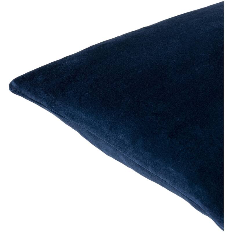 Artistic Weavers Deveron Cotton Velvet Solid Throw Pillow