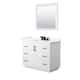 Option White, Black Trim, Giotto Quartz Top