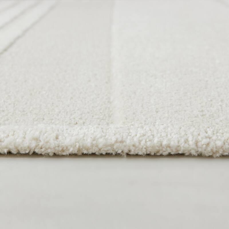 Ross Transitional Striped Area Rug