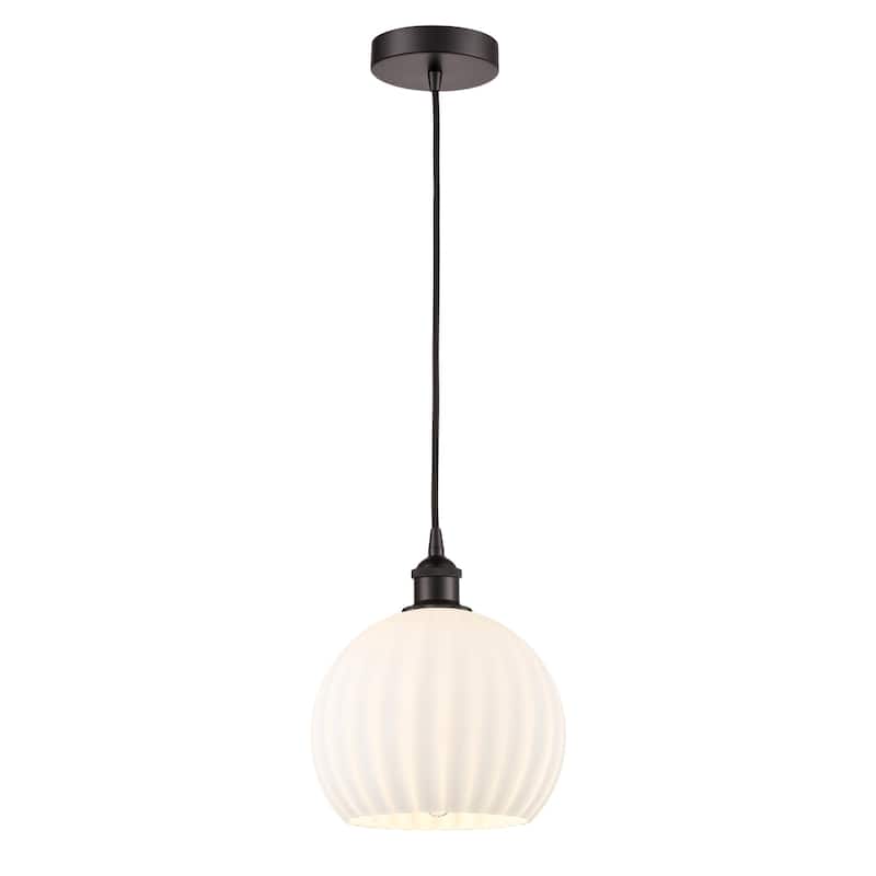 Innovations Lighting 616-1P 12 10 White Venetian Pendant White