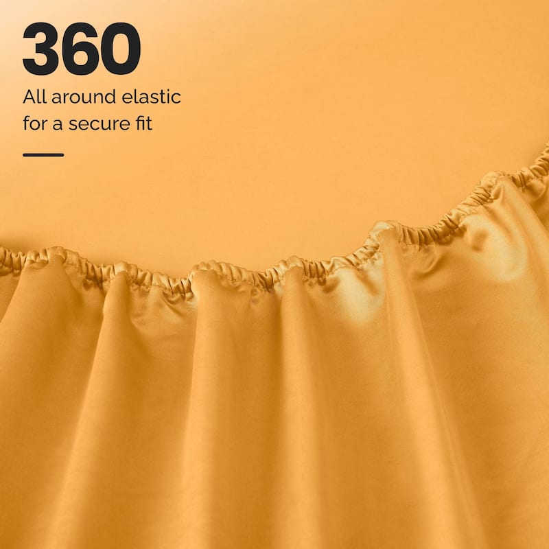 Blue Nile Mills 1200 Thread Count Egyptian Cotton Deep Pocket Sheet Set