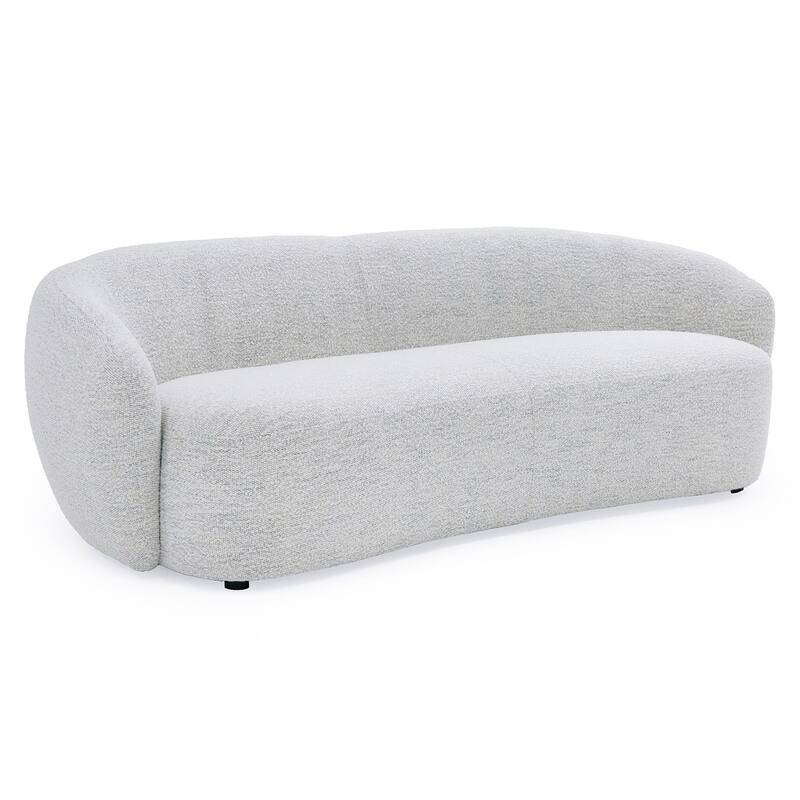 Modrest Omaha Modern Off White Fabric Sofa