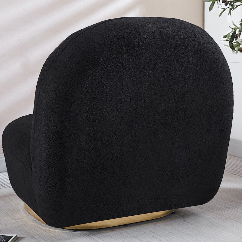 Modern Velvet Swivel Accent Chair