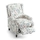 preview thumbnail 75 of 91, Linen Manual Upholstered Recliner with Wood Legs