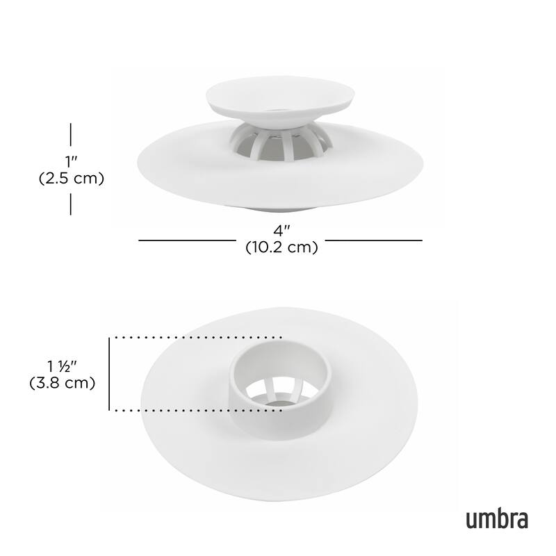 Umbra Flex Drain Stop & Hair Catcher