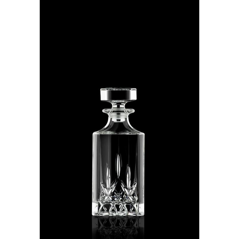 Majestic Gifts Inc Glass Whiskey Decanter W Stopper-25 Oz.-8.6" Height - 8.6" x 3.6"