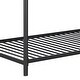 preview thumbnail 10 of 9, Furniture Triple Bunk Bed, Twin/Twin/Twin, black