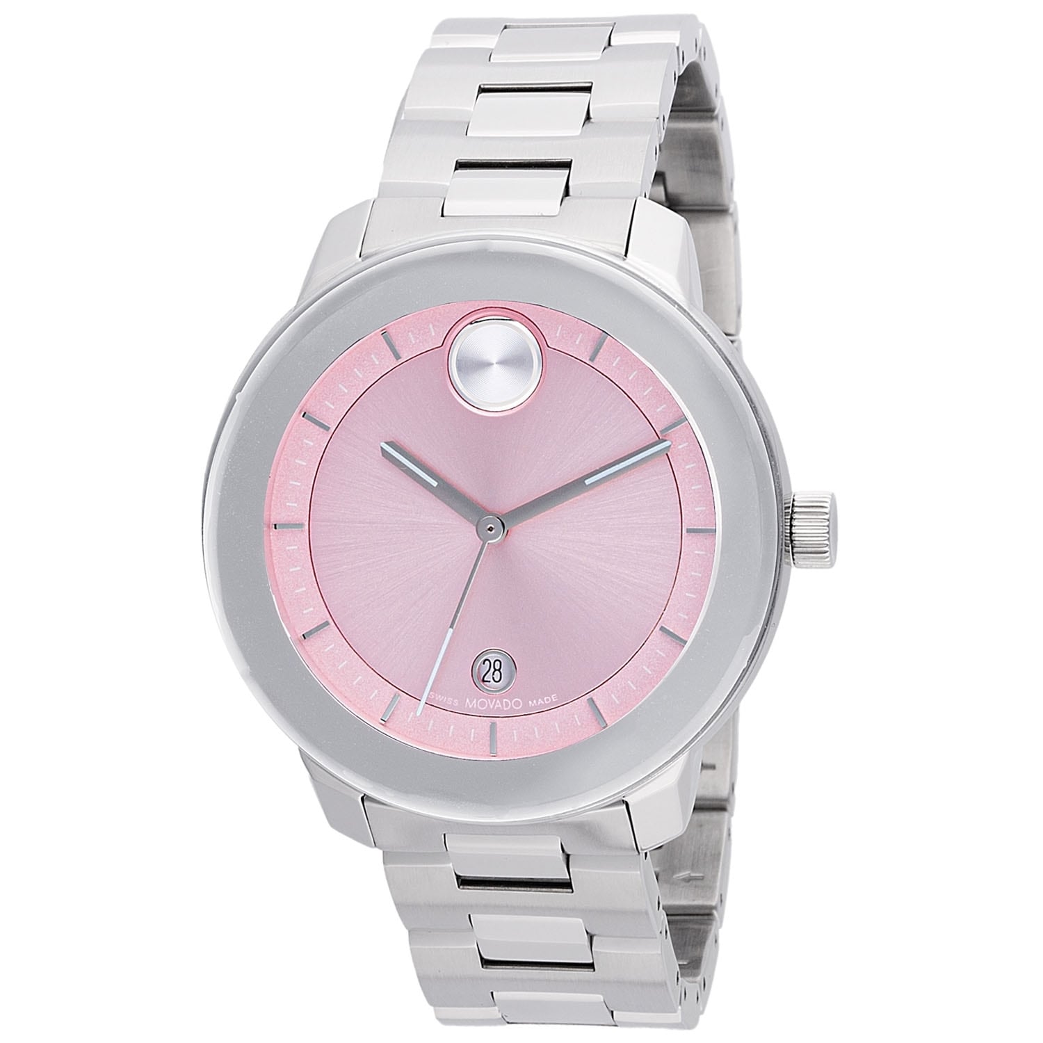 Movado Men's Bold Pink Dial Watch - 3600872 - 6 (36)