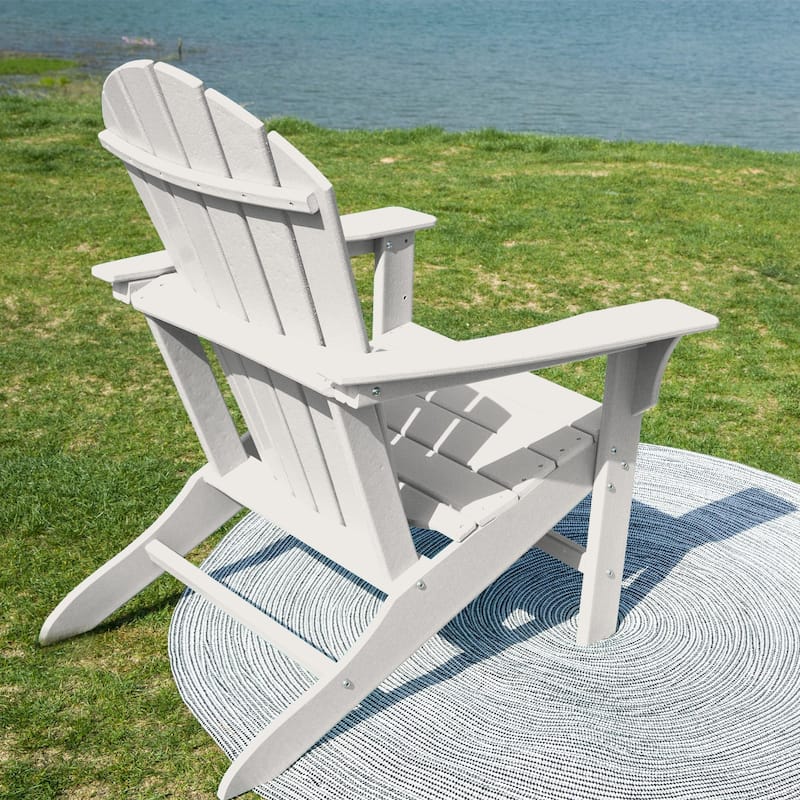 Outdoor Classic Recycled Plastic Adirondack Chair,set of 4 - N/A
