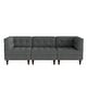 preview thumbnail 58 of 146, Madison Oversized Upholstered Corduroy Modular Sectional Sofa