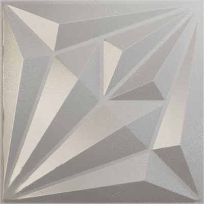 19 5/8"W x 19 5/8"H Diamond EnduraWall Decorative 3D Wall Panel