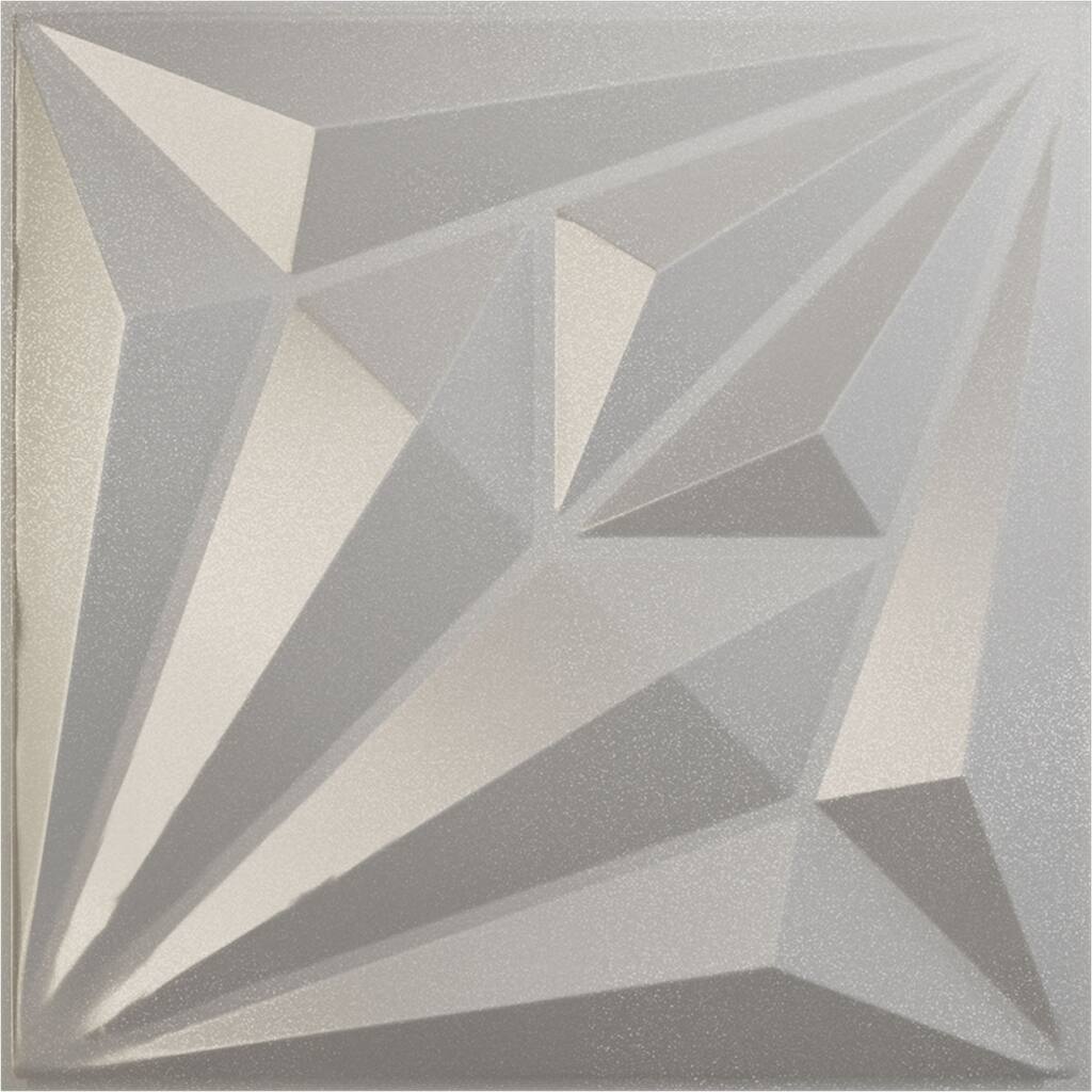 19 5/8"W x 19 5/8"H Diamond EnduraWall Decorative 3D Wall Panel