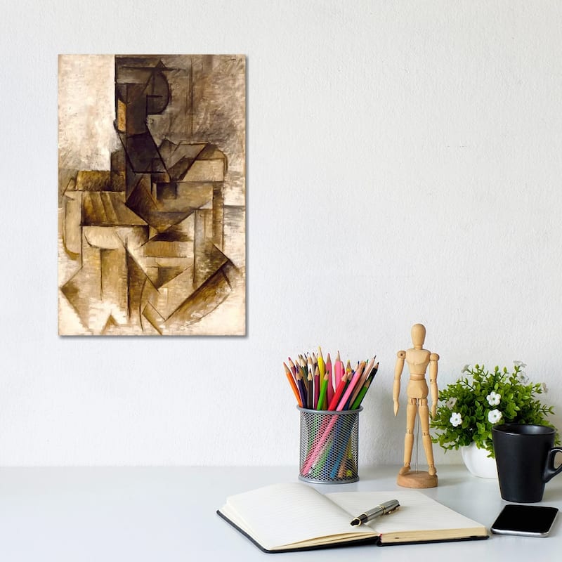 iCanvas "The Rower" by Pablo Picasso Canvas Print - 12x8x0.75