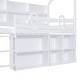 preview thumbnail 6 of 14, Twin Size House Loft Bed with Multiple Storage Shelves