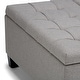 preview thumbnail 78 of 168, WYNDENHALL Elliot Transitional Table Ottoman