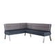 preview thumbnail 1 of 7, Somette Janice Two-Tone Dining Nook