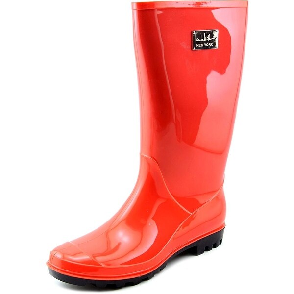 Nicole Miller New York Rainyday Round Toe Synthetic Rain Boot