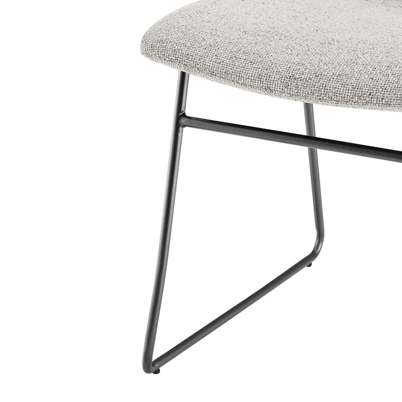 NPD Furniture Bruce Chenille Dining Side Chair (Set of 2)