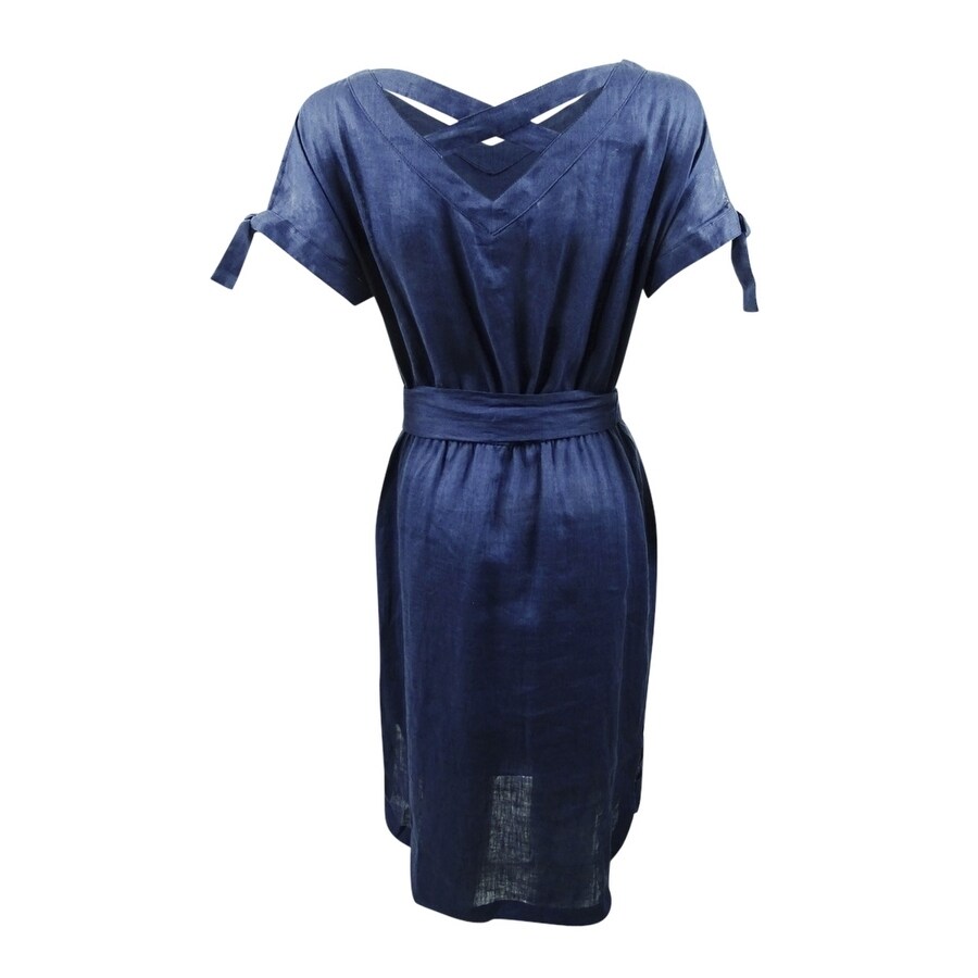 anne klein linen dress