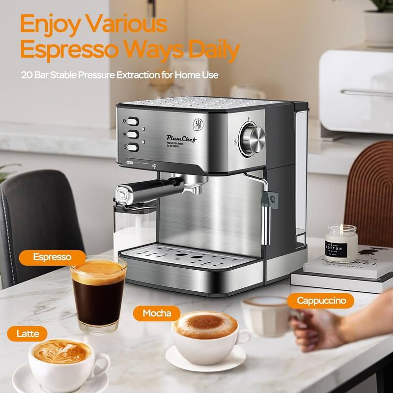 Anmytek 20 Bar Professional Espresso Machine