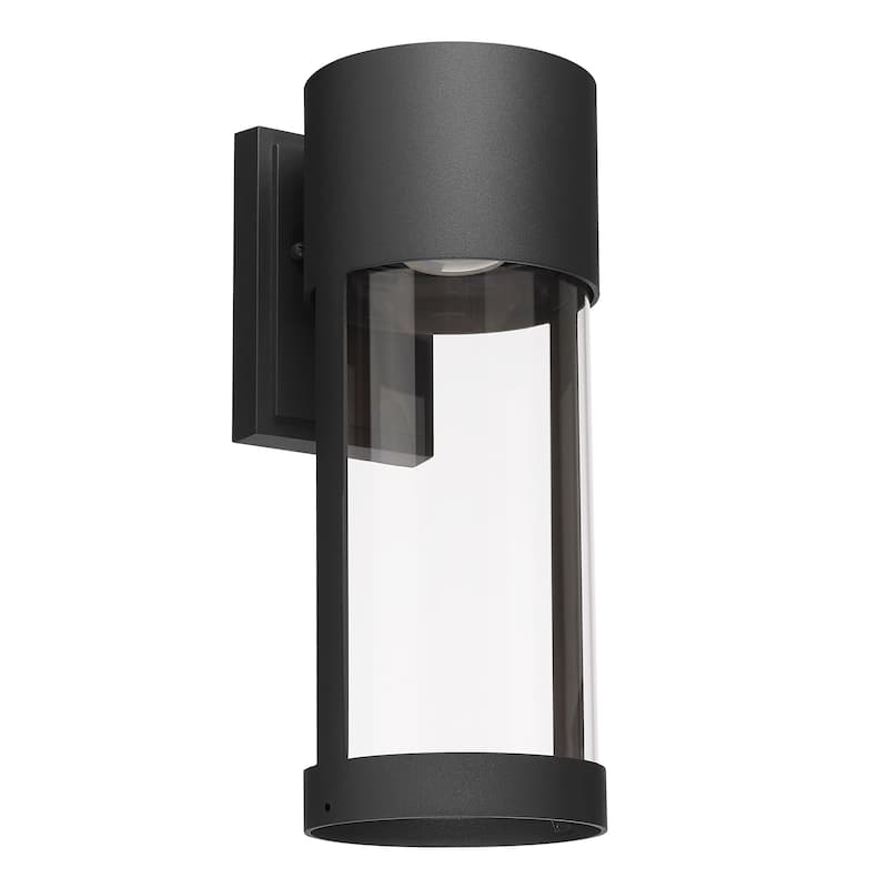 Trefor LED Outdoor Wall Sconce Powder Coated Black - Powder Coated Black