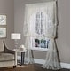 preview thumbnail 29 of 31, Mona Lisa Jacquard Lace Window Curtain Panel by Habitat