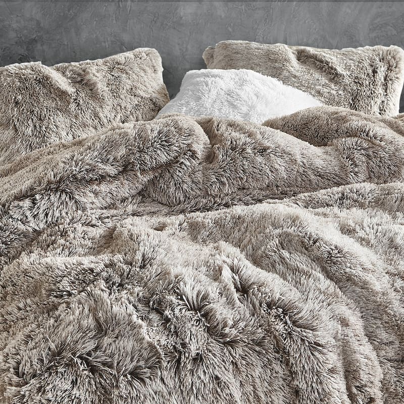 Are You Kidding - Coma Inducer® Oversized Comforter Set - Frosted Chocolate