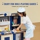 preview thumbnail 31 of 54, Kids Kitchen Playset Play Kitchen for Kids Corner Wooden Play Kitchen