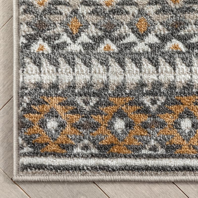 Well Woven Verity Sahil Moroccan Tribal Stripe Area Rug