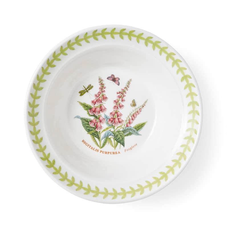 Portmeirion Botanic Garden Set of 6 Meadow Oatmeal Bowls - 6.5 in