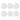Abode Homewares Terrazzo Merge Dinner Plate - White - 10.5" - Set of 6