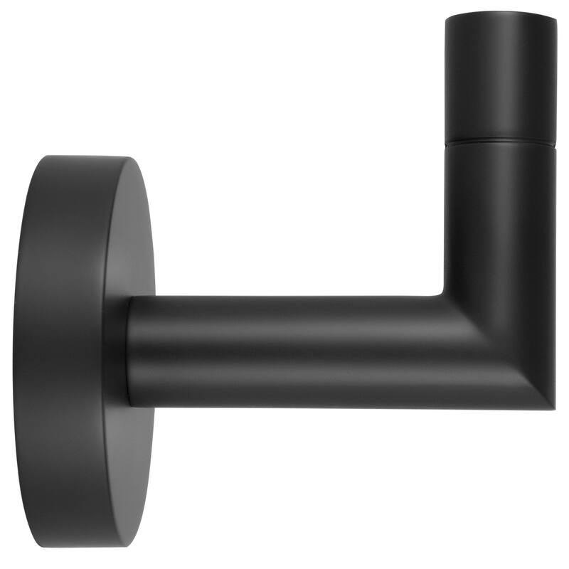 Design House Graz Park Matte Black Robe Hook