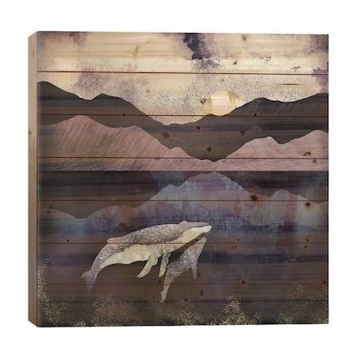 Bond I Print On Wood by SpaceFrog Designs - Multi-Color